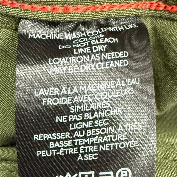 Anthropologie MAEVE The Colette Green Wide Leg Cropped Hi Rise Pants - Picture 10 of 10